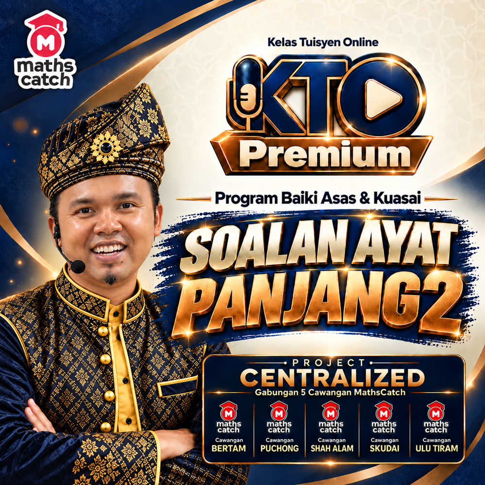 Premium MathsCatch Tutor Poster